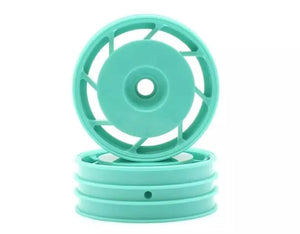 Kyosho UTH001GR 8D Front Wheel 50mm (PeppermintGreen/2p/Ultima)