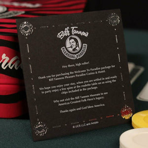 Back to the Future Part II Limited Edition Biff Tannen's Pleasure Paradise "Welcome to Paradise" Gift Box - Echo Six Hobbies