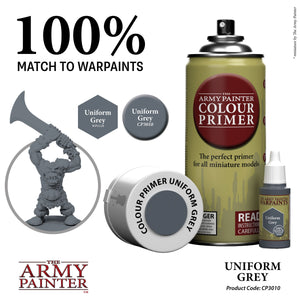 Army Painter Colour Primer: Uniform Grey - Echo Six Hobbies