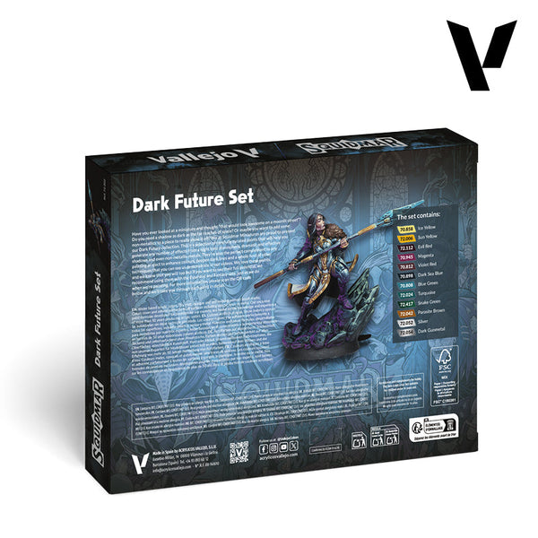 Vallejo Paint Sets: Squidmar Miniatures - Dark Future Set
