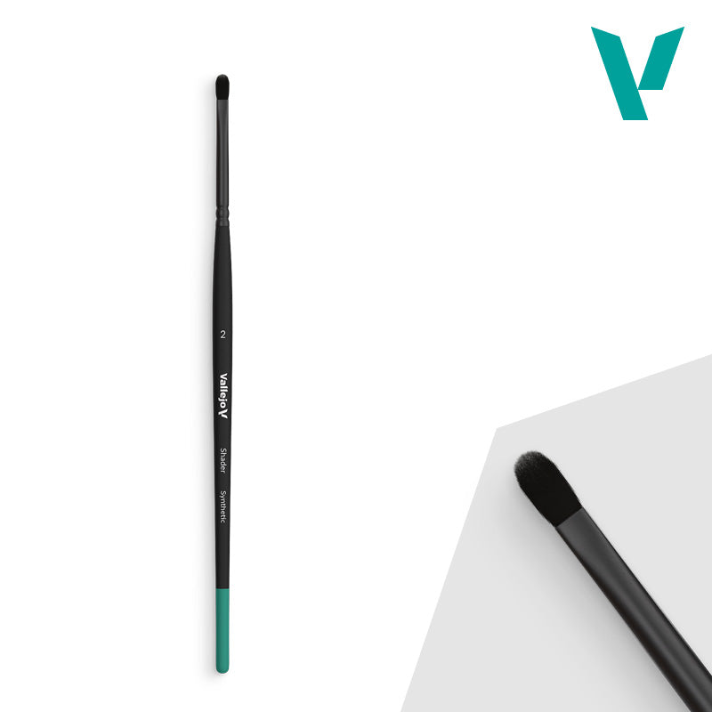 Vallejo Hobby Brushes: Shader - Synthetic - No. 2