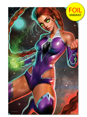 [Signed by Nathan Szerdy] [FOIL] TITANS #1 NATHAN SZERDY (616) EXCLUSIVE VIRGIN VAR [IN STOCK]