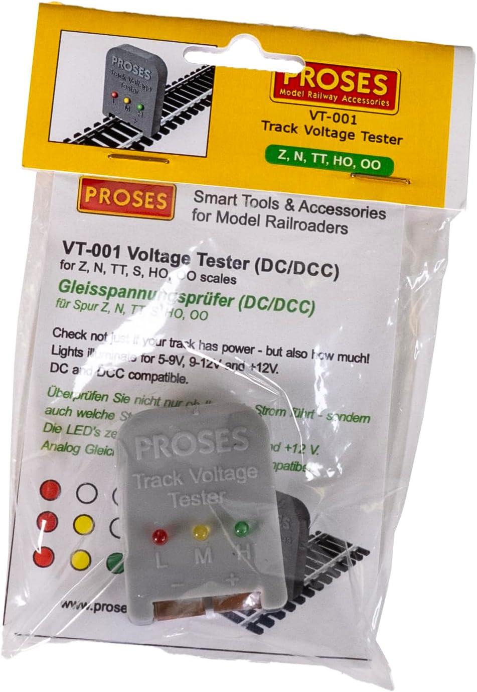 PowerHobby Bachmann Proses Train Track Voltage Tester N, HO, OO BAC39012 VT-001 — HO Tracks