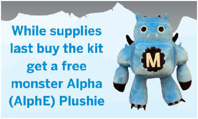 Maker Shed Very Useful Monsters Robotic Workshop Kit