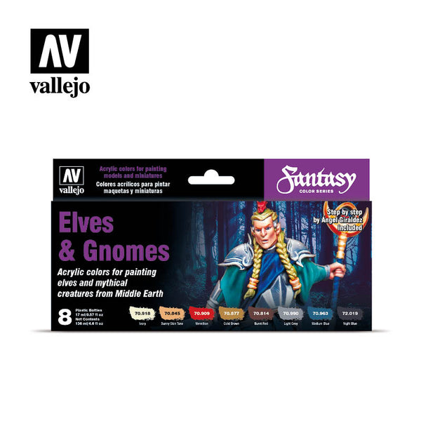 Little Shop of Magic Fantasy Color Series: Elves & Gnomes — Miniatures