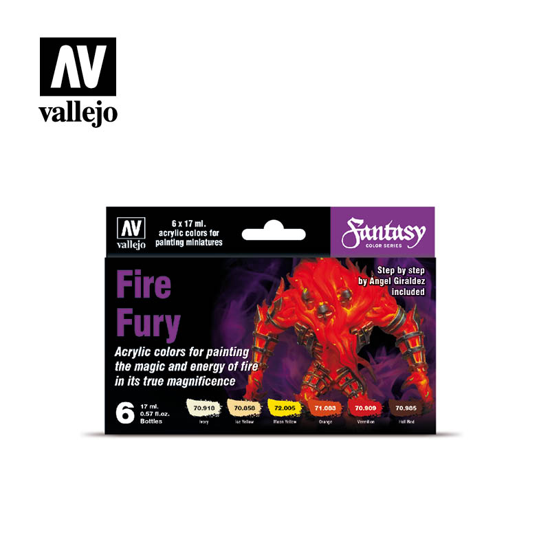 Little Shop of Magic Fantasy Color Series: Fire Fury — Miniatures