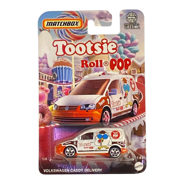 Matchbox Volkswagen Caddy Delivery - Tootsie Roll Pop - Matchbox Candy Series 1/6