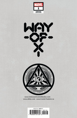 [Signed by Adrian Hough] Way Of X #1 Unknown Comics Jay Anacleto Exclusive Virgin Var [IN STOCK]