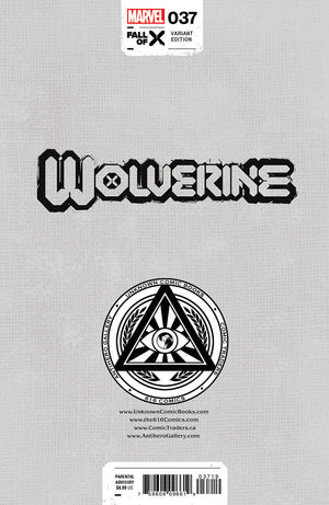 [Signed by David Nakayama] WOLVERINE #37 [FALL] UNKNOWN COMICS DAVID NAKAYAMA HELLFIRE EXCLUSIVE VAR