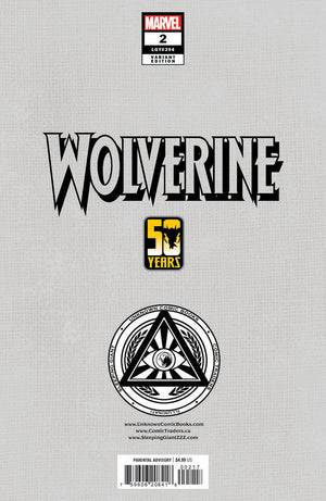 [Signed by Tyler Kirkham] WOLVERINE #2 Unknown Tyler Kirkham Connecting Cover Excl Var