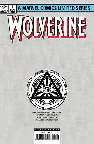 [Signed by Kaare Andrews] WOLVERINE BY CLAREMONT & MILLER #1 FACSIMILE EDITION [NEW PRINTING] UNKNOWN COMICS KAARE ANDREWS EXCLUSIVE VAR [IN STOCK]