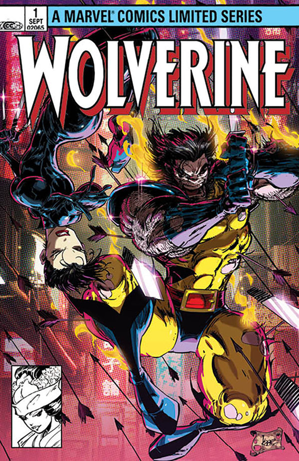 [Signed by Kaare Andrews] [FOIL] WOLVERINE BY CLAREMONT & MILLER #1 FACSIMILE EDITION [NEW PRINTING] UNKNOWN COMICS KAARE ANDREWS EXCLUSIVE MEGACON VAR [IN STOCK]