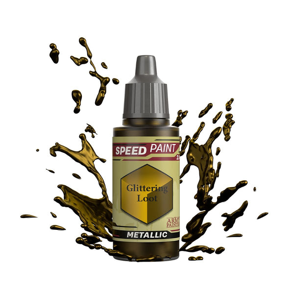 Army Painter Speedpaint Metallic: Glittering Loot 18ml - Echo Six Hobbies