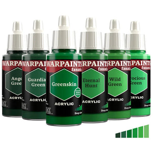 Army Painter: Flexible Triad Plus+ Deep Greens Set - Echo Six Hobbies