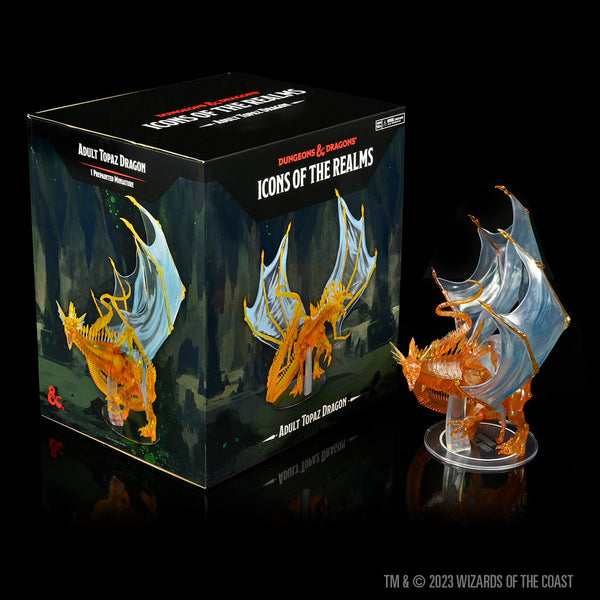 Little Shop of Magic D&D: Icons of the Realms - Adult Topaz Dragon — RPG