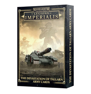 Warhammer Legions Imperialis: Devastation of Tallarn Army Cards