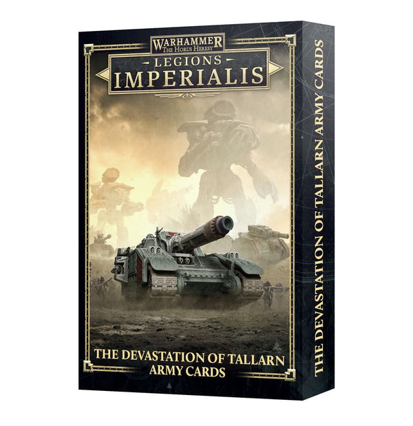 Warhammer Legions Imperialis: Devastation of Tallarn Army Cards
