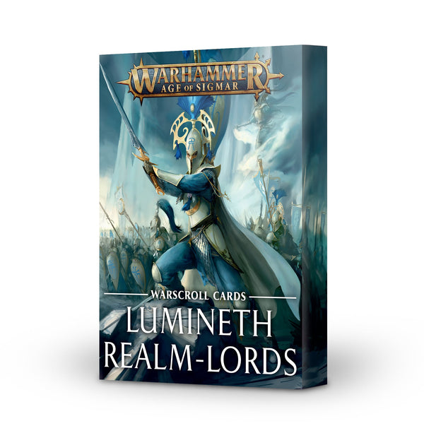 Little Shop of Magic Warhammer: Lumineth Realm-lords - Warscroll Cards (2nd Edition) — Miniatures