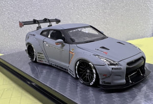 Error404 LB-Works Nissan Skyline GT-R R35 Fighter Grey / Candy Red Limited to 299 Pcs Each 1:64