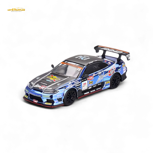 Mini-GT Nissan S15 Silvia D-MAX #70 Japan Exclusive #855 1:64