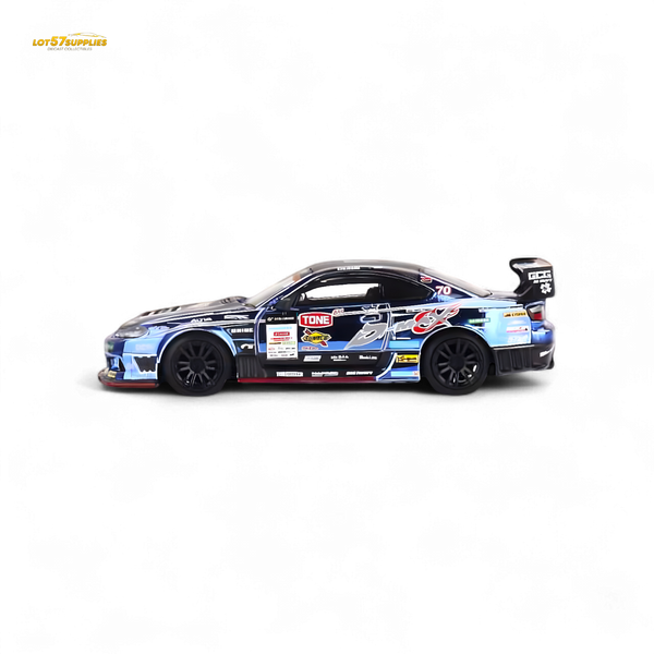 Mini-GT Nissan S15 Silvia D-MAX #70 Japan Exclusive #855 1:64