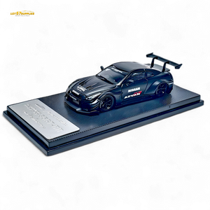 MC Skyline R35 GTR GT - Matte Black Advan Liberty Walk (LB) 1:64