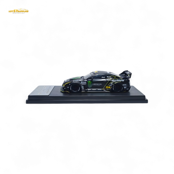 MC Skyline R35 GTR GT - Matte Black Monster 1:64