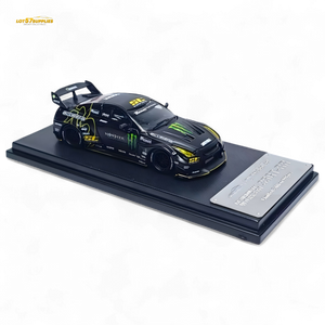 MC Skyline R35 GTR GT - Matte Black Monster 1:64