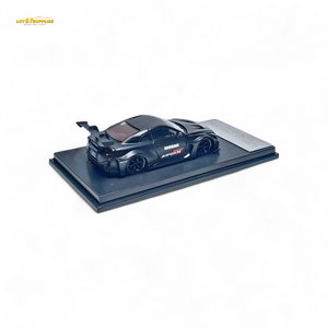 MC Skyline R35 GTR GT - Matte Black Advan Liberty Walk (LB) 1:64