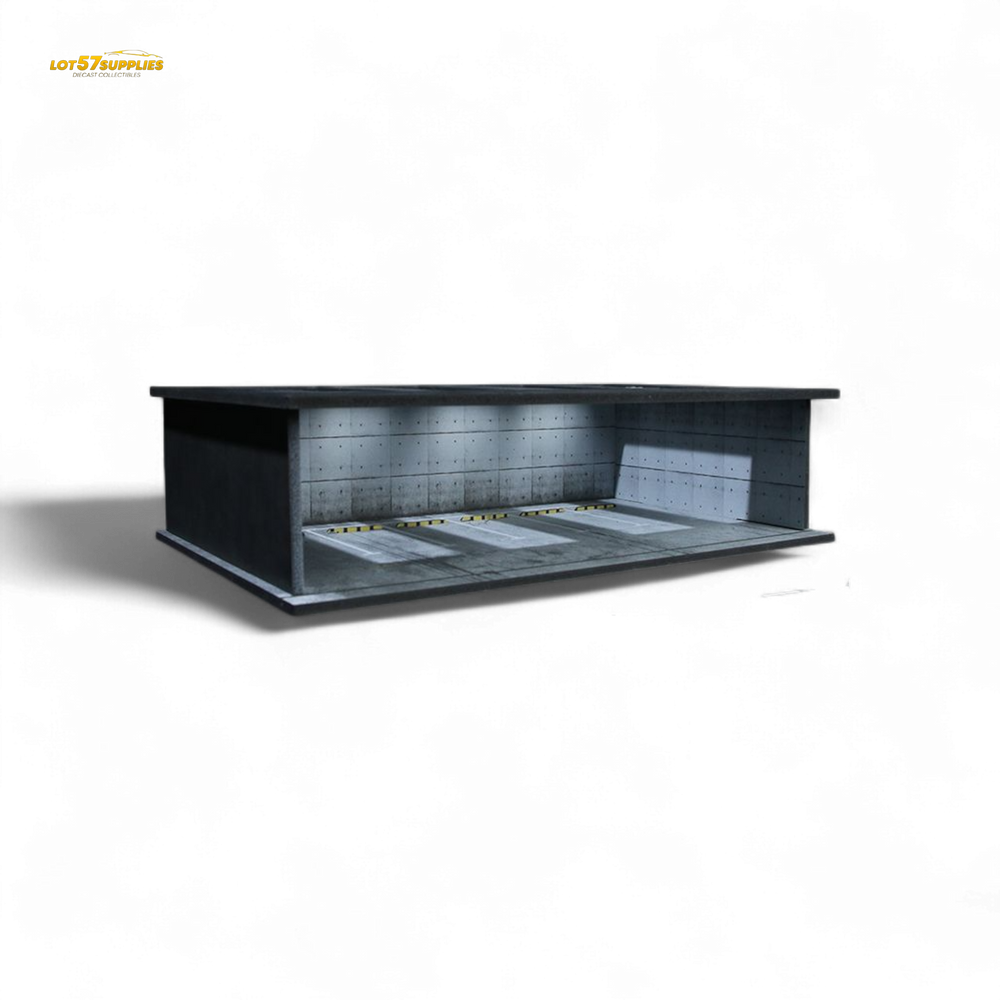 MoreArt UNDERGROUND PARKING GARAGE SCENE 02 - MO915002 1:64