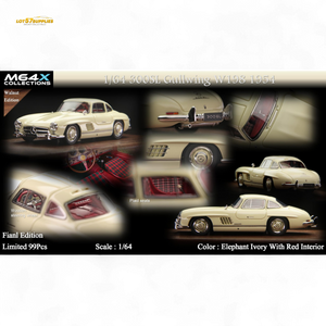 M64X 1:64 300SL W198 1954 Final Edition – Elephant Ivory Limited to 99 Pcs