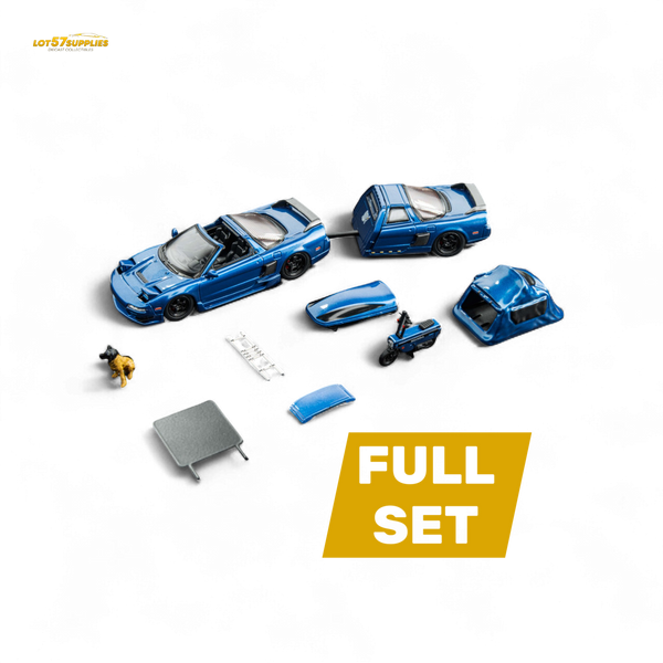 Findclassically NSX TRA - Transparent Blue FULL Set 1:64
