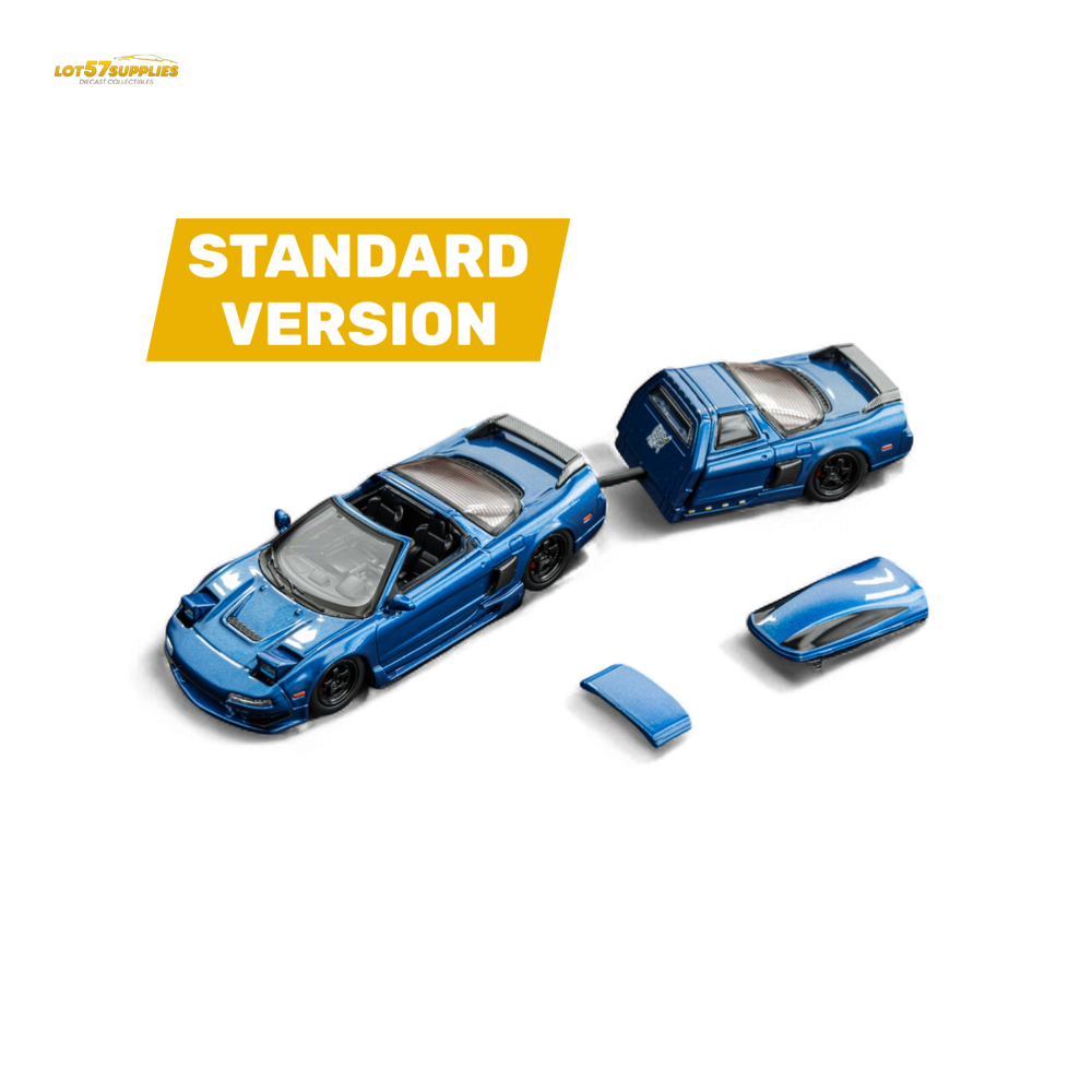 Findclassically NSX TRA - Transparent Blue - Standard Version 1:64