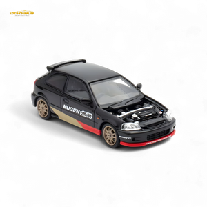 Motorhelix Honda Civic EK9 MUGEN Malaysia Limited Edition - Black 1:64