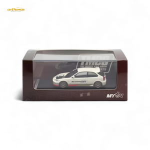 Motorhelix Honda Civic EK9 MUGEN Malaysia Limited Edition - White 1:64