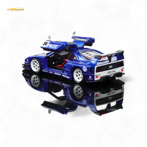 Demon King Auto F40 LB-Works Wide-Body Gull Wing Gate Modified - PILOT Livery 1:64