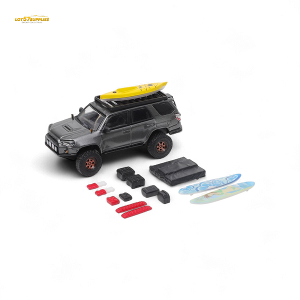 GCD Toyota Speed Master 4 RUNNER – Gray 1:64