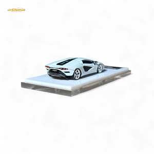 Fuelme Model NEO COUNTACH LPI 800-4 BIANCO SIDERALE 1:64 Resin