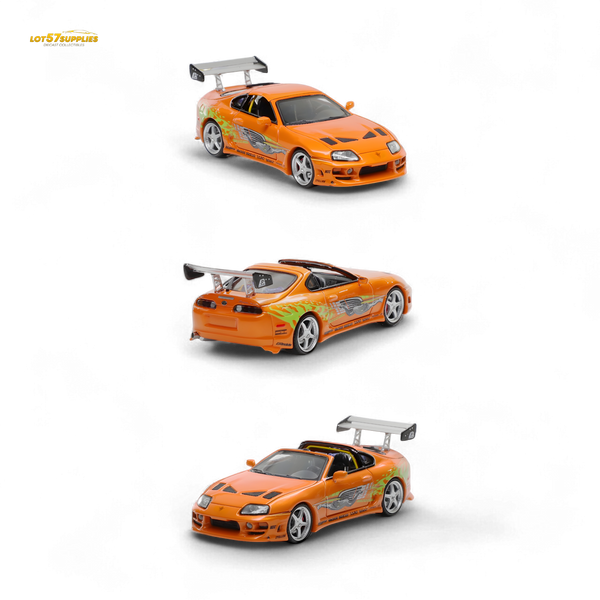 (Pre-Order) Fast Speed Supra Targa 4th Generation Bomex Version - FNF Orange Ordinary 1:64
