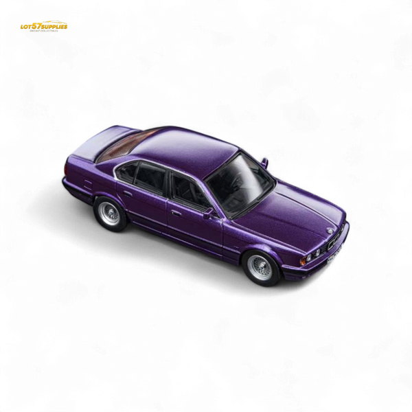 (Pre-Order) DCM BMW E34 5-Series Sedan Daytona Roland Purple 1:64