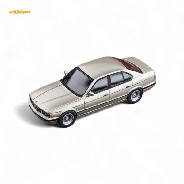 (Pre-Order) DCM BMW E34 5-Series Sedan Cashmere Beagle Gold 1:64