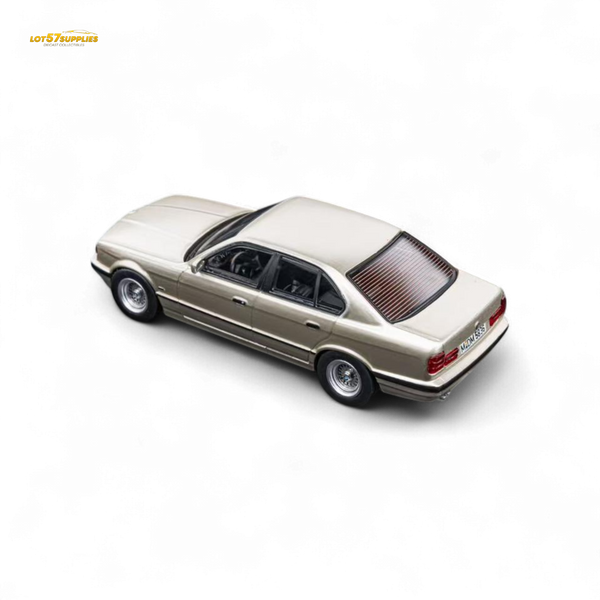 (Pre-Order) DCM BMW E34 5-Series Sedan Cashmere Beagle Gold 1:64