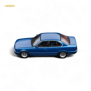 (Pre-Order) DCM BMW E34 5-Series Sedan Avis Metallic Blue 1:64