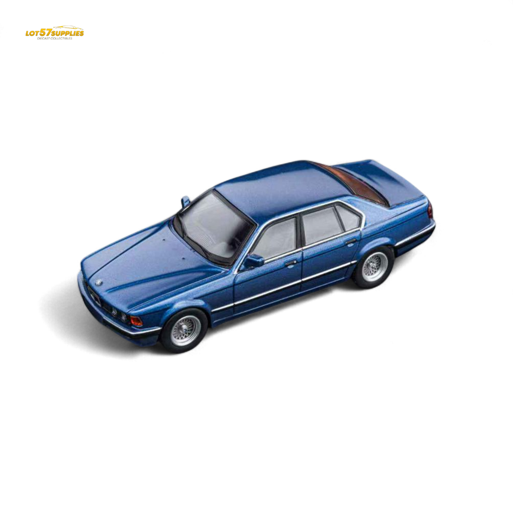 (Pre-Order) DCM BMW E32 7-Series Sedan Alpina Blue 1:64