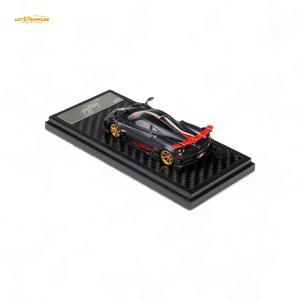 (Pre-Order) LCD Pagani Imola Matte Black Carbon 1:64