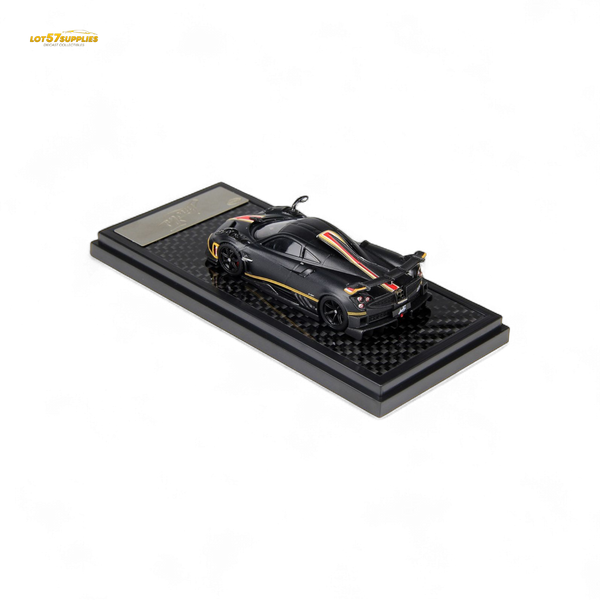 (Pre-Order) LCD Pagani Imola Matte Black Carbon 1:64