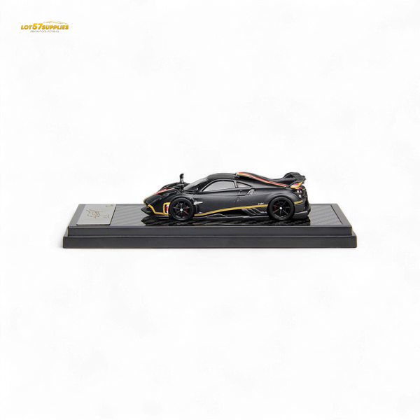 (Pre-Order) LCD Pagani Imola Matte Black Carbon 1:64