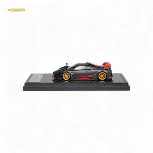 (Pre-Order) LCD Pagani Imola Matte Black Carbon 1:64