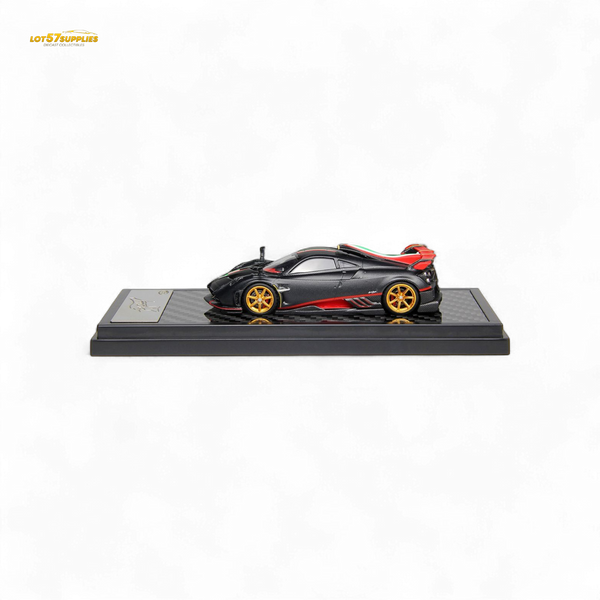 (Pre-Order) LCD Pagani Imola Matte Black Carbon 1:64