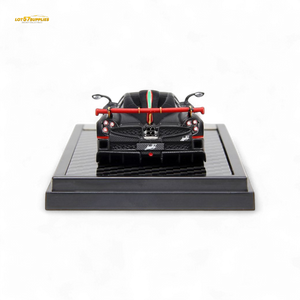 (Pre-Order) LCD Pagani Imola Matte Black Carbon 1:64